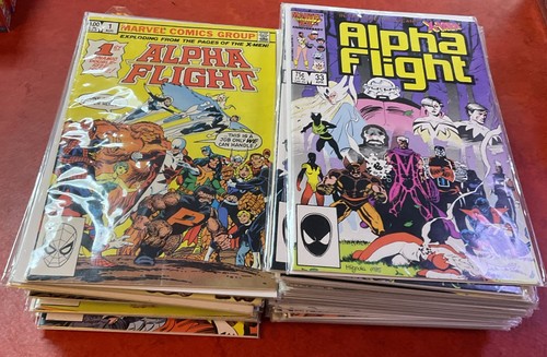 Bulk lot marvel alpha - lot,