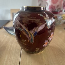 Carlton Ware Rouge Royale Vintage Ginger . Beautiful Duck Decoration