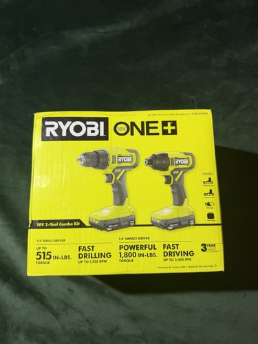 Ryobi one 18v in - 1/2, drill