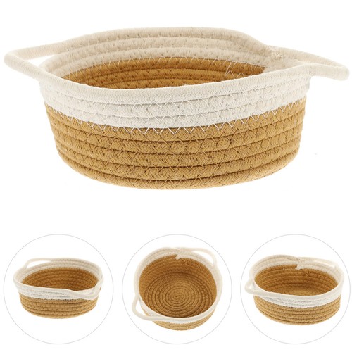 Cute cotton rope basket - ,