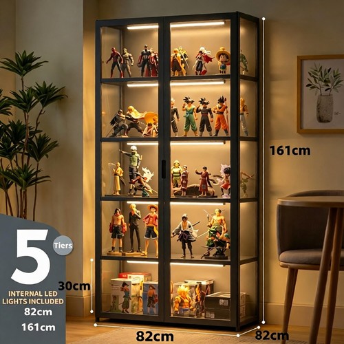 Tier double door - 5‑tier, double‑door