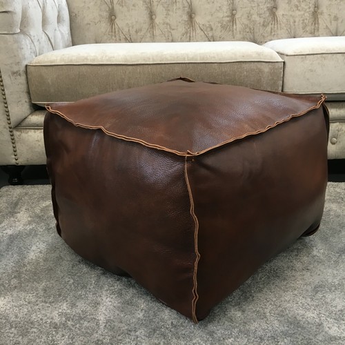 Genuine leather cowhide square - genuine,