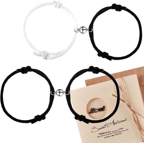 Magnetic couple bracelets - magnetic,