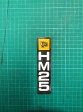 JCB HM25 Gun Sticker Decal Hydraulic BEAVER Pack