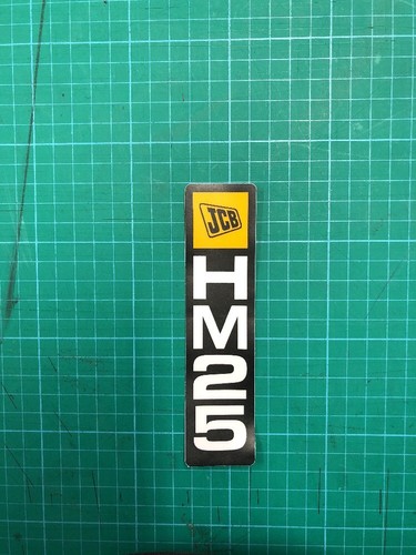 Jcb hm25 gun sticker - gun, decal