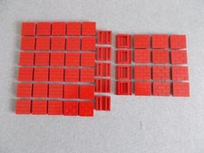 BAYKO, 35 RED BRICKS & 16 END