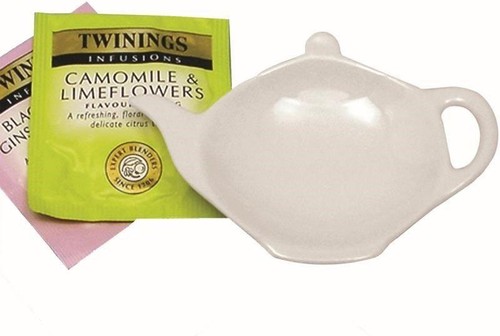 Tea bag tidy rest - bag, spoon