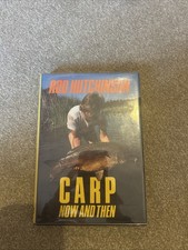 Rare Rod Hutchinson Carp Now And Then Mint Hardback Signed By Author Book