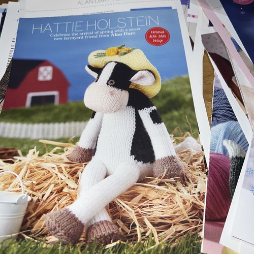 Alan dart cow - knitting, pattern