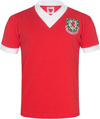 Wales retro football shirt - wales,