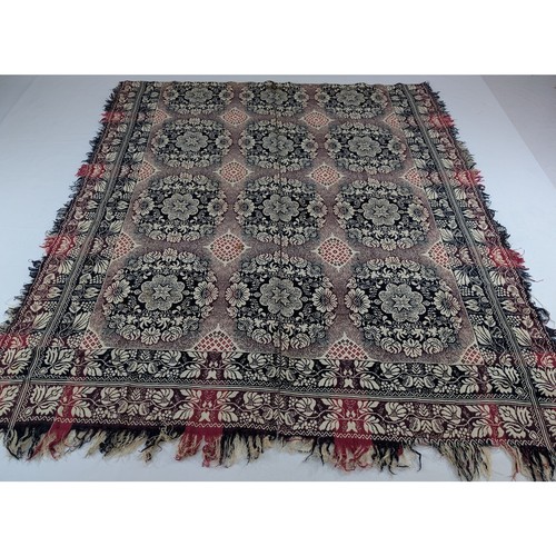 Antique american jacquard - antique,
