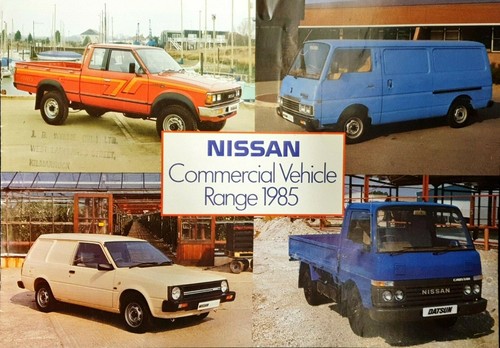 Nissan vans pick ups - nissan,