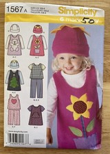Simplicity 1567 Girls 6 Made