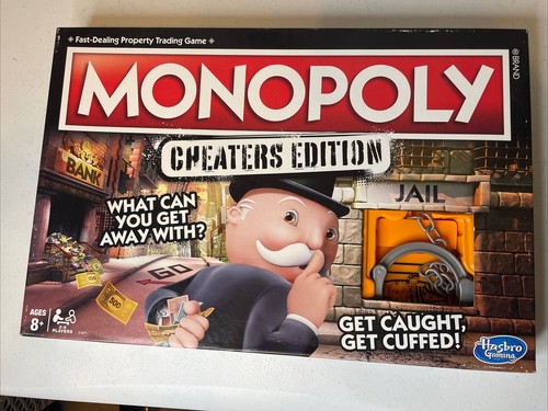 Hasbro monopoly game cheaters - hasbro,
