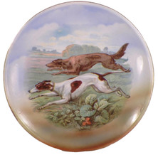 Hunting Dogs Cabinet Plate
