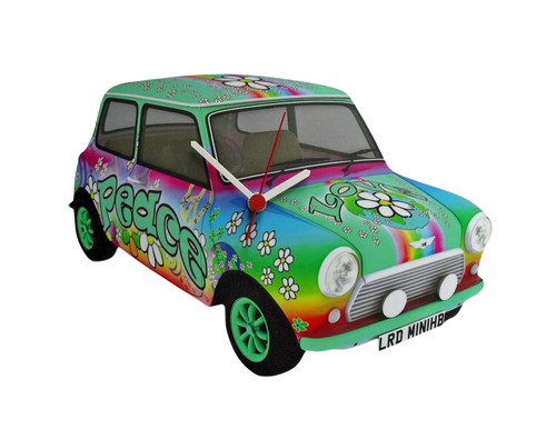 Hippy mini cooper clock - hippy,