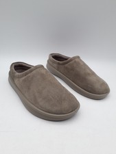 M&S Men's Slippers Taupe Real