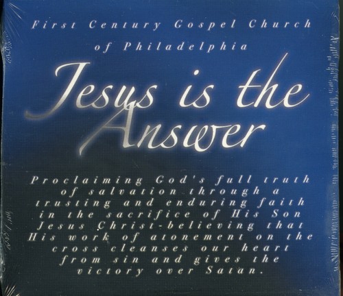 Jesus the answer - is,