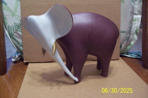 Royal dux porcelain gray white - porcelain,