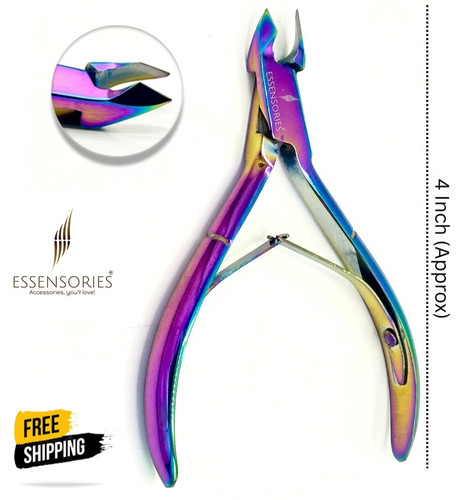 Cuticle nipper stainless steel - stainless,