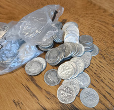 Pre 1964 USA Silver Dimes 247g 0.9 Fineness