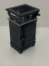 METAL MID CENTURY GAS STOVE