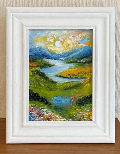Small abstract original signed - original,