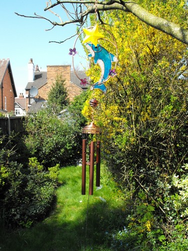 Dolphin wind chimes - wind,