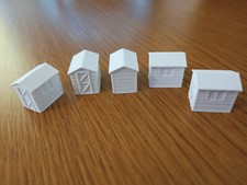 N Gauge 8' x 6' garden shed 