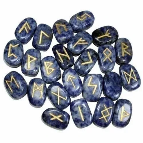 Sodalite rune crystal stones - sodalite,