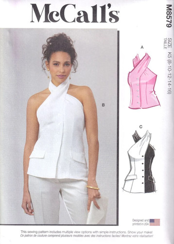 Mccalls 8579 top two - 8579,