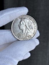 1900 Victoria Silver Crown