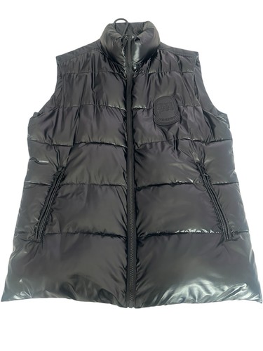 Mob nation black puffer - black, gilet