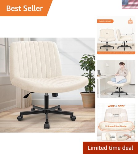 Durable beige task chair with - beige,