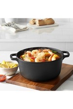 Cast Iron Baking Dutch Oven Stew Pot Skillet Stockpot Cooking Casserole Pan