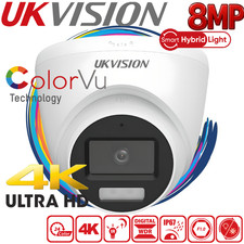 Hikvision OEM 4K 8MP CCTV Camera ColorVu Smart Hybrid Home Outdoor Night Vision