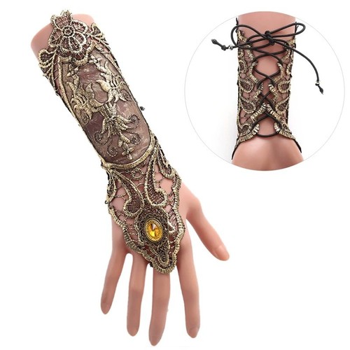 1pc gothic steampunk lace cuff - 1pc,