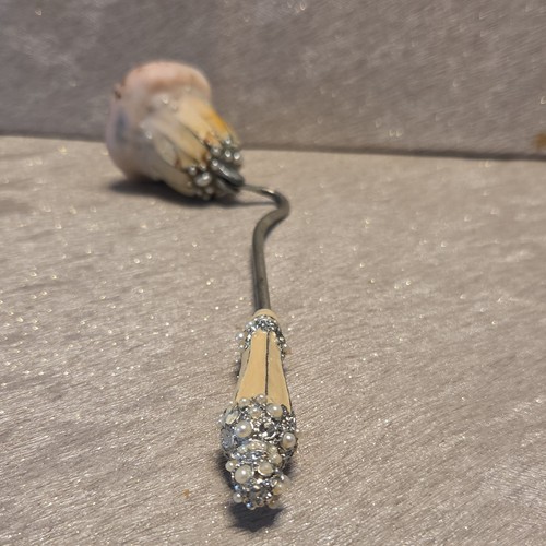 Vintage floral candle snuffer - vintage,