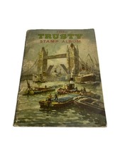 Vintage The Trusty Stamp Album