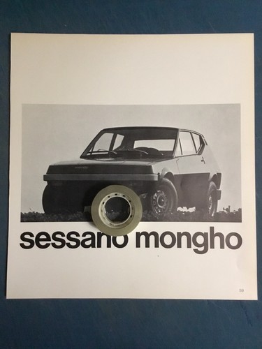 Fiat 500 mongho - mongho, 1970