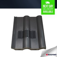 Double roman vent grey - double,