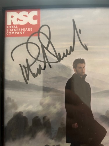 Signed david tennant hamlet - david,