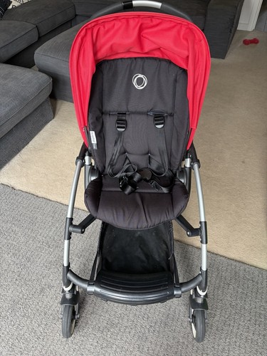 Bugaboo bee stroller with rain - with,
