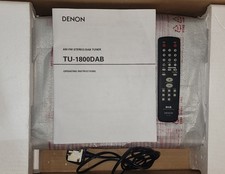 Silver Denon TU‑1800DAB