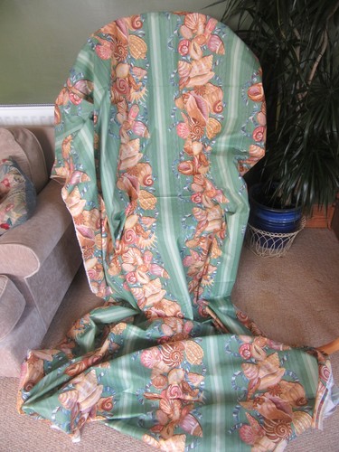 Schumacher fabric seashells - ,,