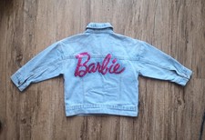 GIRLS BLUE DENIM BARBIE JACKET WITH SEQUINS AGE 2-3 YEARS