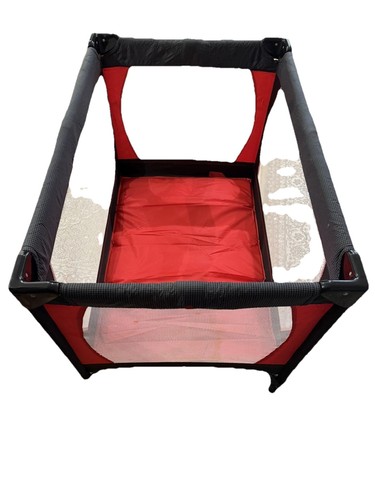 Sleeptight travel cot - sleeptight, red