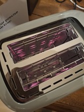 John Lewis ANYDAY 2 Slice Toaster Grey(PARTS USE ONLY)