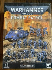 Warhammer 40K  Space Marines Combat Patrol OOP Rare 9th ED Vanguard Set