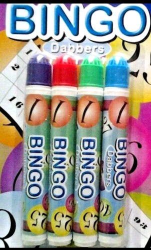 Pack bingo dabbers - 4,